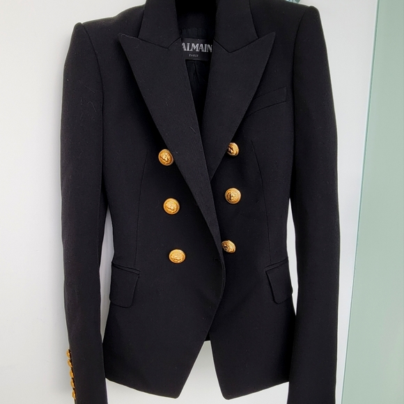 Balmain Jackets & Blazers - Blazer, Balmain, black size 2